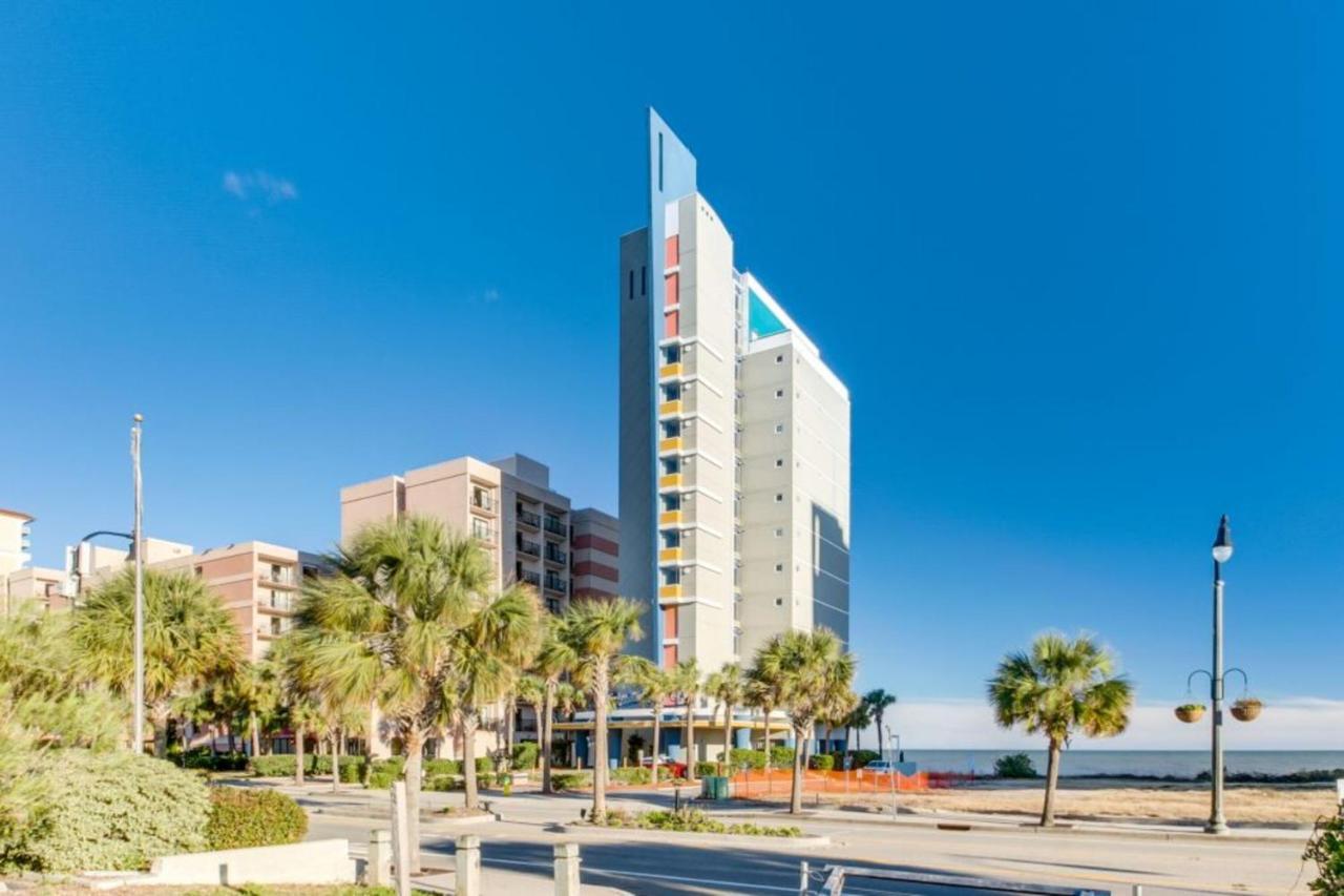 Stunning Oceanfront Views W Pool - Atlantica Towers Condo Myrtle Beach Exteriör bild