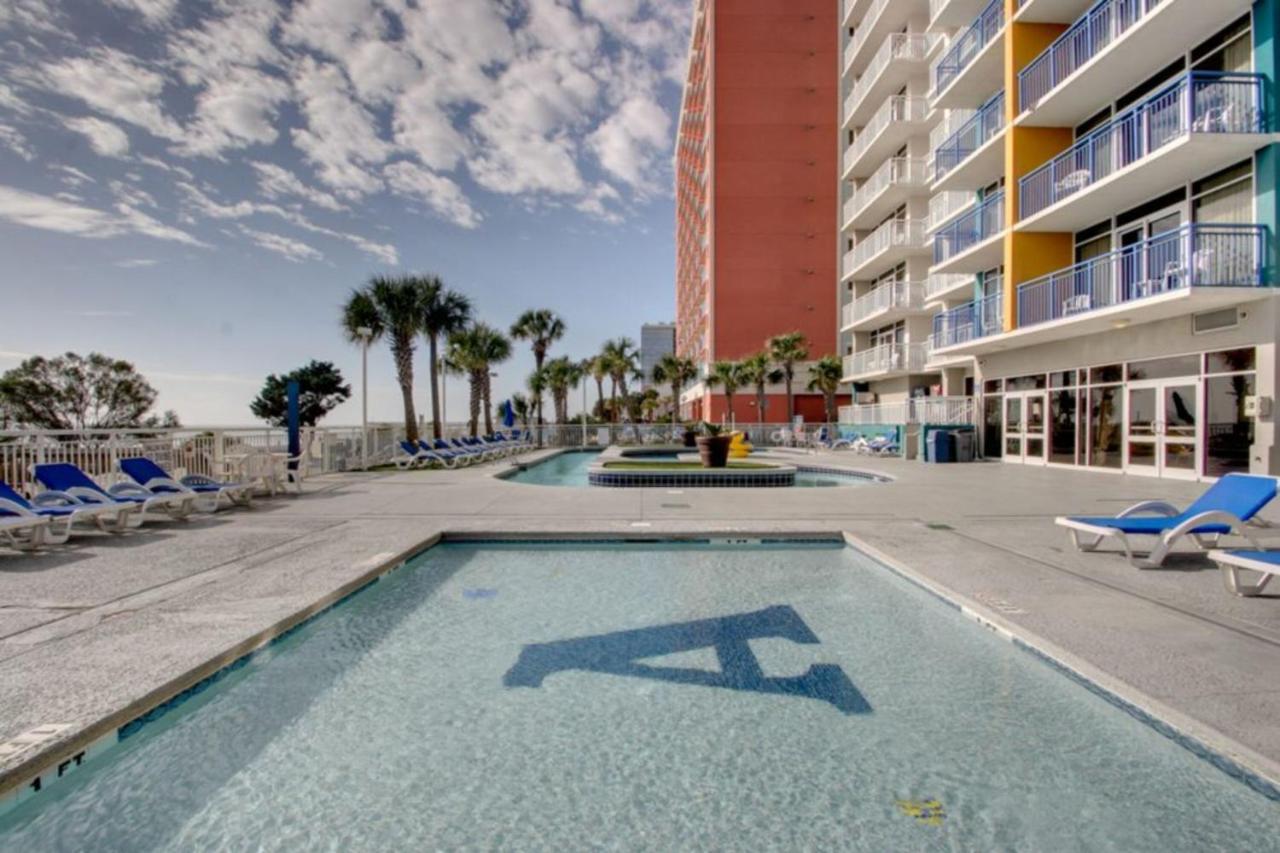 Stunning Oceanfront Views W Pool - Atlantica Towers Condo Myrtle Beach Exteriör bild