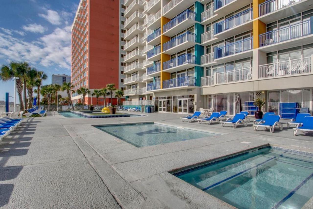 Stunning Oceanfront Views W Pool - Atlantica Towers Condo Myrtle Beach Exteriör bild
