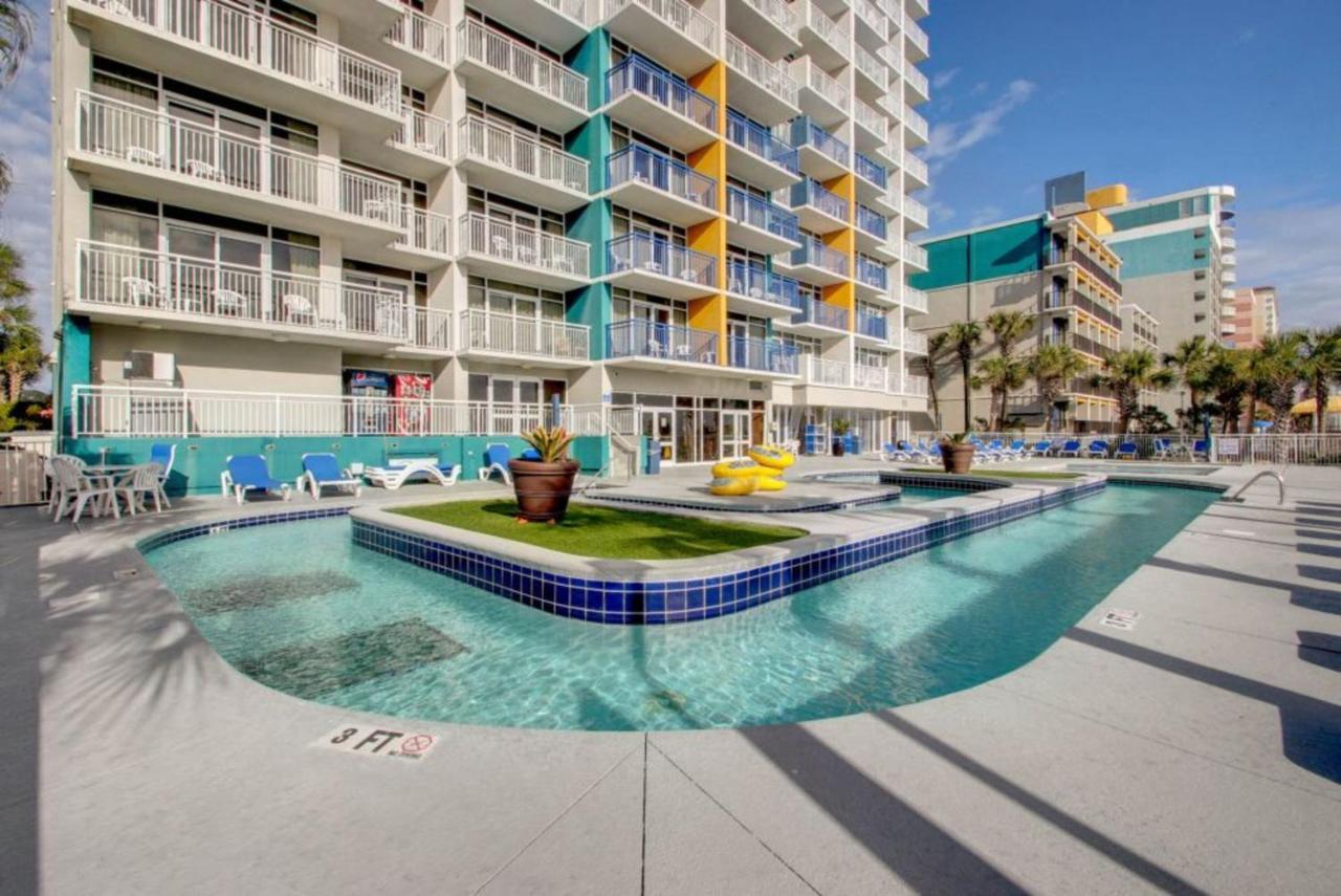 Stunning Oceanfront Views W Pool - Atlantica Towers Condo Myrtle Beach Exteriör bild