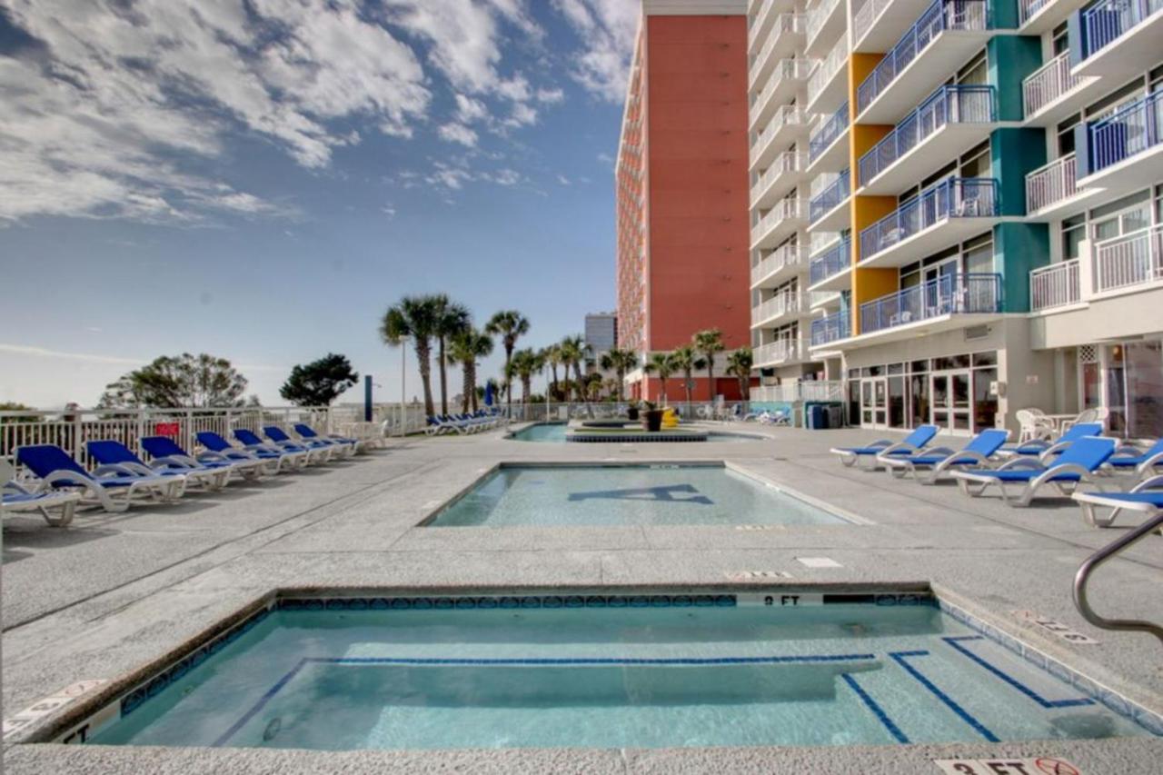 Stunning Oceanfront Views W Pool - Atlantica Towers Condo Myrtle Beach Exteriör bild