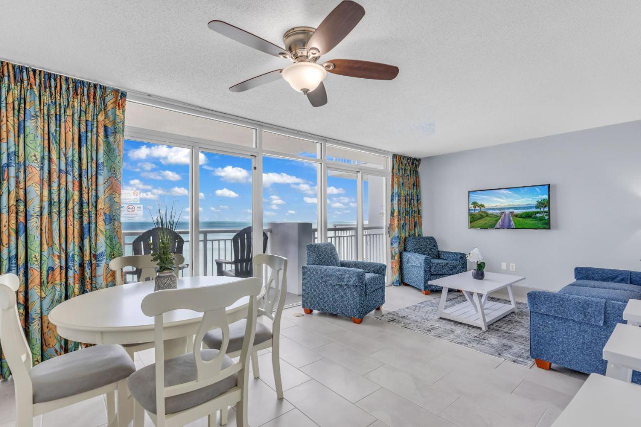 Stunning Oceanfront Views W Pool - Atlantica Towers Condo Myrtle Beach Exteriör bild